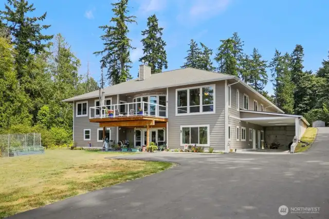 Built in 2016 but feels like brand new!   Rockwool Insulation and Triple Pane Glass!  Whole house water purification system!  Each level is heated or cooled independently and each level has a Tankless hot water tank with hot water on demand. This property offers peace and privacy with a view that is protected.  Gently sloped from this point to Beach Drive.  A rare find!