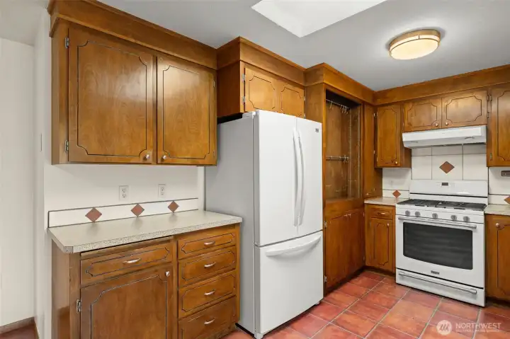 Reface and paint these sturdy cabinets for an easy refresh.