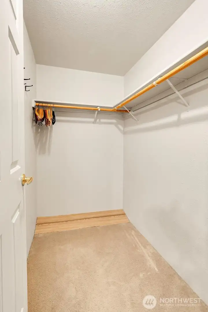 Primary Walk-In closet.