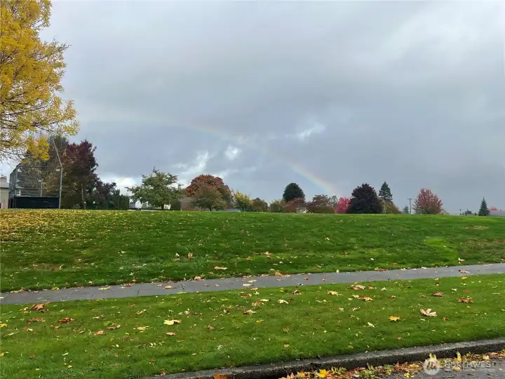 View from front porch