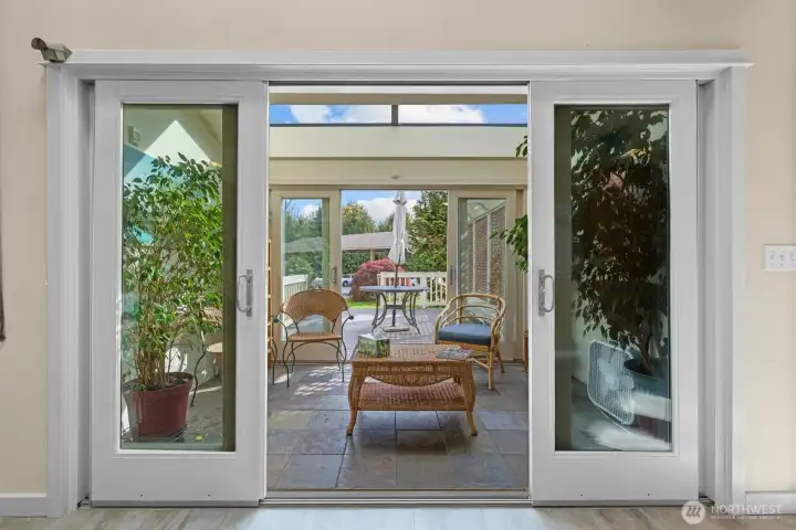 Sunroom found in the Common House