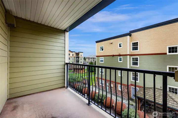 Private balcony