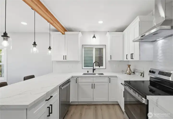 fully updated kitchen