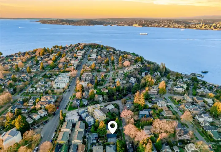 aerial north admiral neighborhood