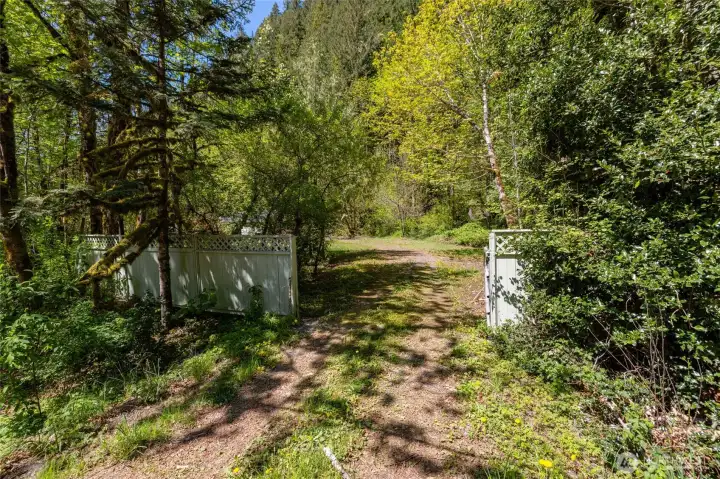 Gate to Driveway