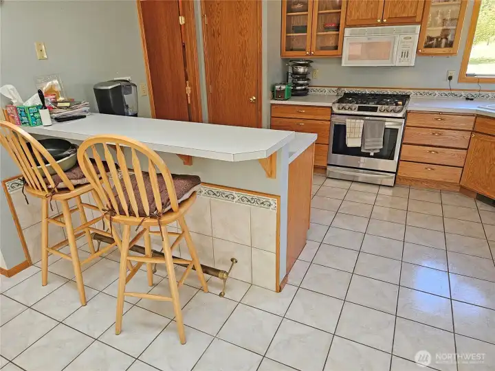 Eating Bar in the kitchen