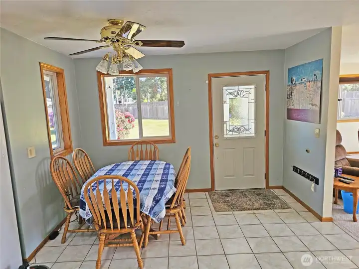 Dining area