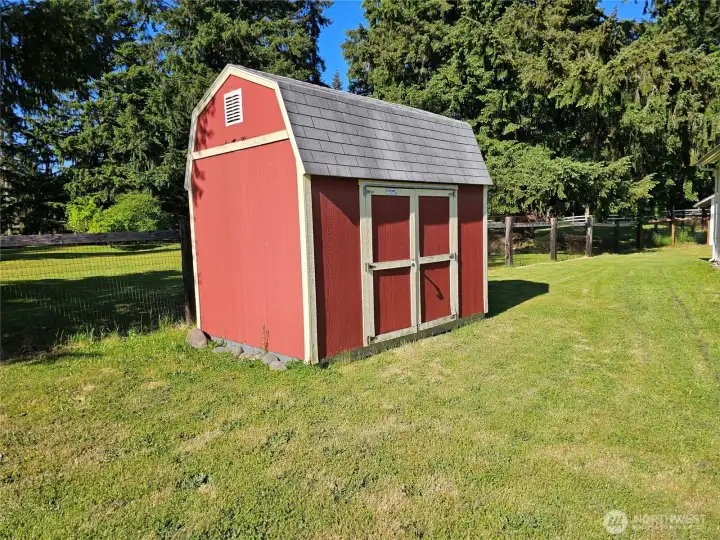 Garden tool shed