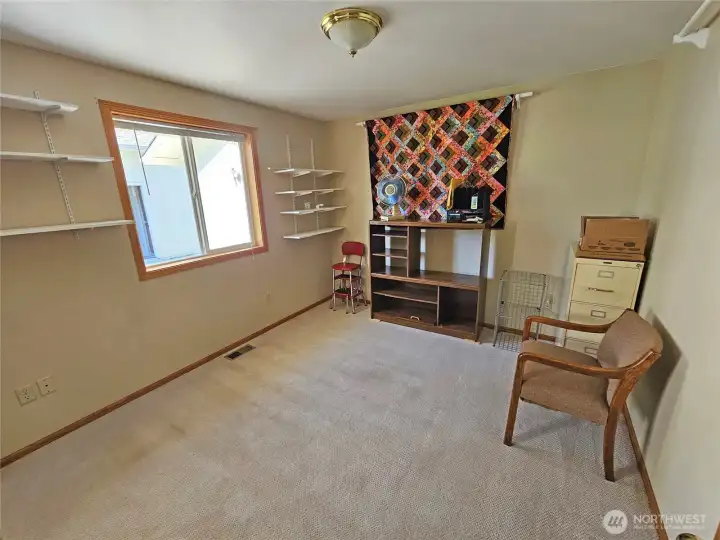 Another bdrm used as a sewing room.