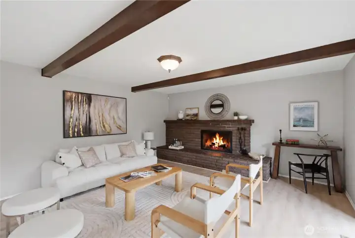 The family room everyone will gravitate toward.