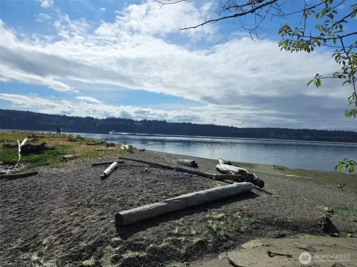 Wow! Public beach access is just down the road and around the corner, too.