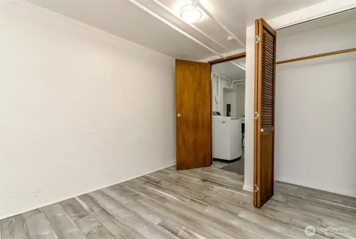 w/ 2 doors could be used as a bedroom w/ 2 doors could be used as a bedroom