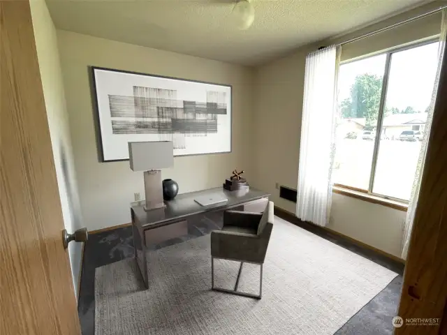 Main Bedroom 2 (Furnished as Office and Virtually staged)