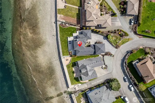 Located right on the North West Point of Camano Island.  One of a kind!