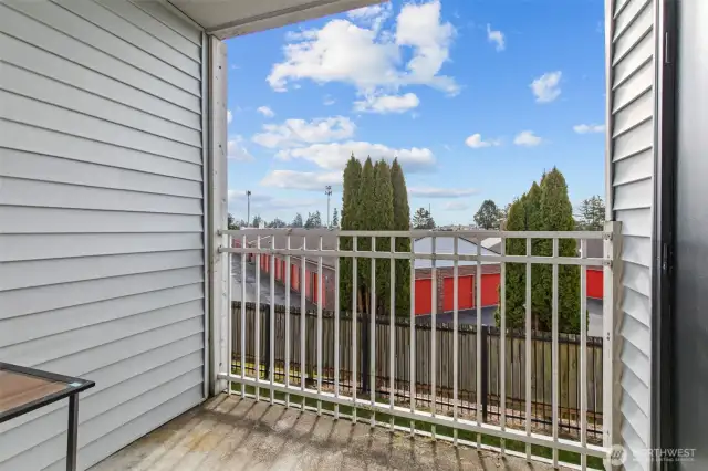 private balcony