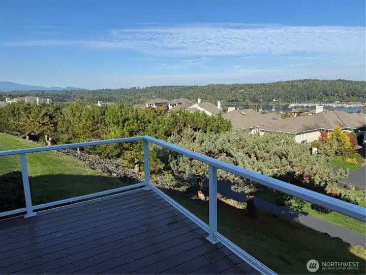 This home offers one of a kind views throughout.  Take in the water and mountain views from large windows that abound in this home.
