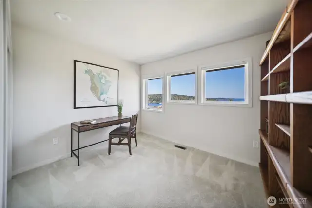 Upstairs office area or bedroom