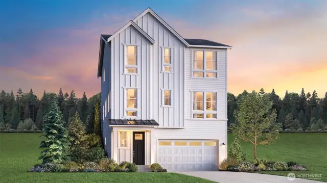 Bonney Floorplan Exterior - Artist Rendering