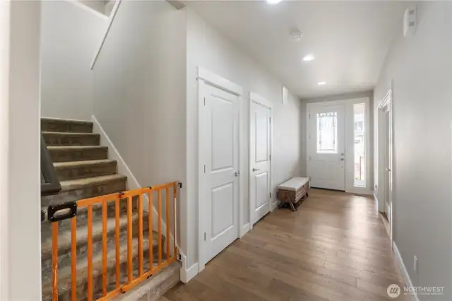 Entry Way and Stairs to Upper Level
