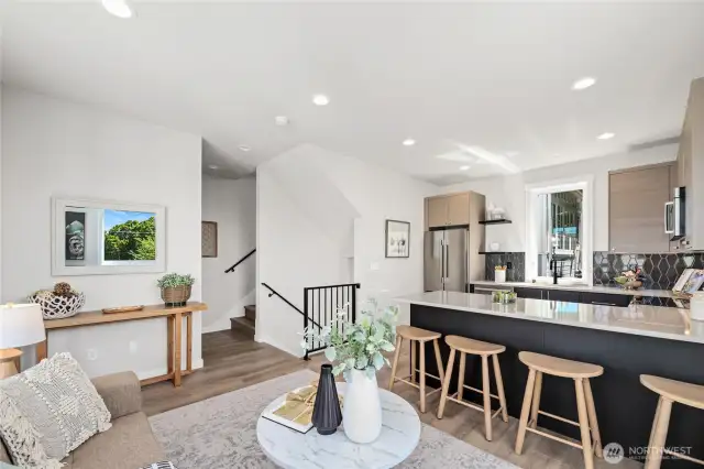 Open Floor Plan.