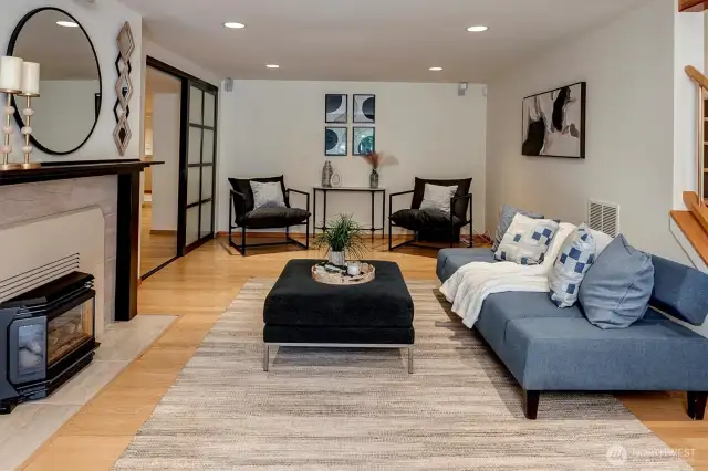 Downstairs living room