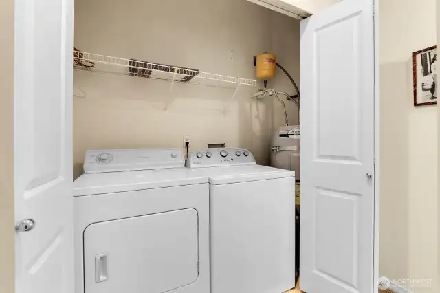 In unit washer & dryer