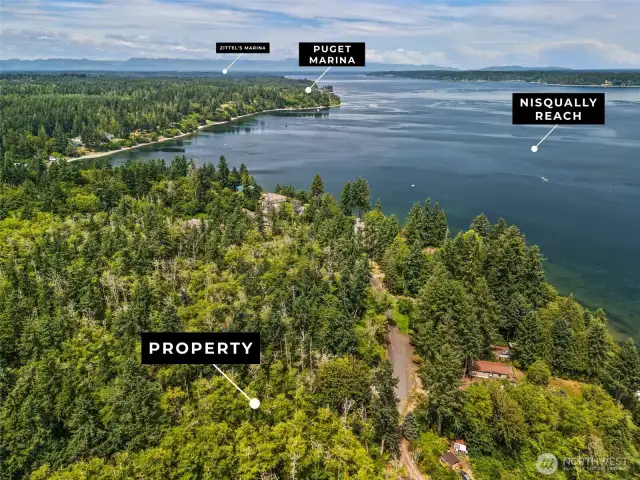 Boaters will love this home sites proximity to Zittle's and Puget Marina. Great access to the Nisqually Reach and the best of the NW!