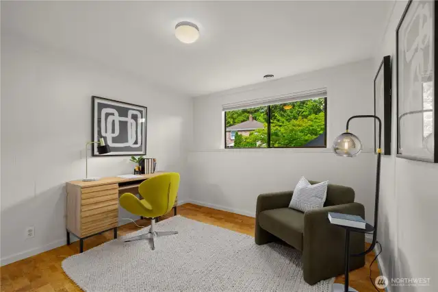 Lower level 4th bedroom.