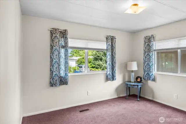 One of 2 additional bedrooms.