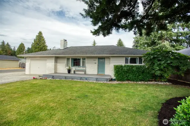 Curb appeal galore and move-in ready - your new home has vinyl windows, gas forced-air heat, all appliances (laundry, too) included and the roof is only 6 yrs old.