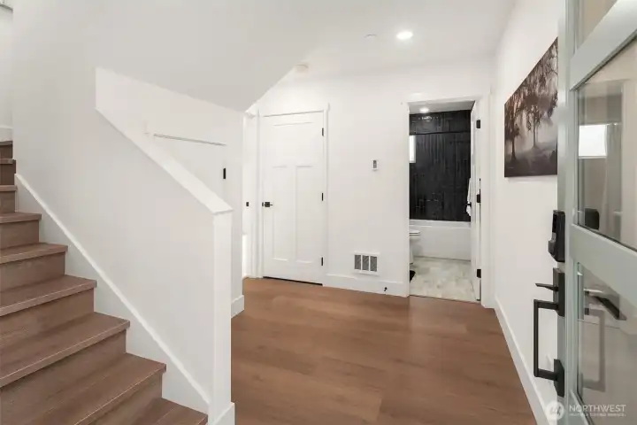 Photo from model home with similar floor plan