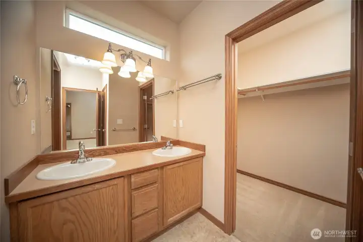 Owners suite attached bathroom