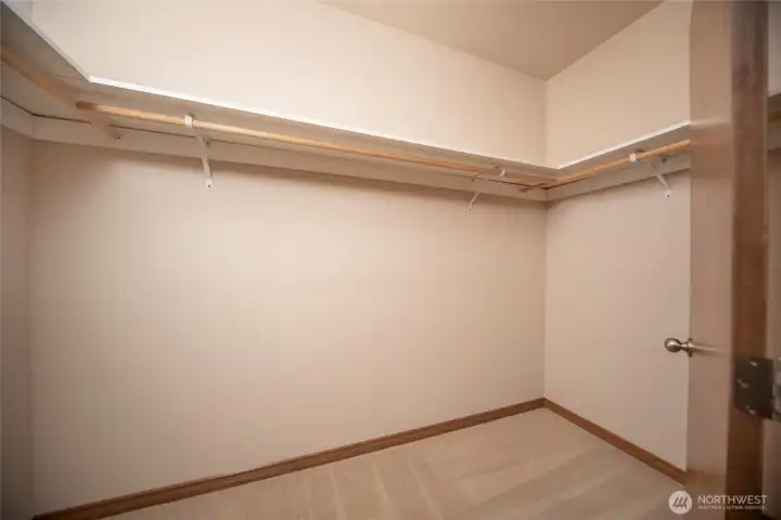 Owners suite closet