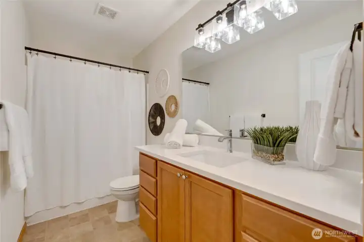 Full Bathroom upstairs