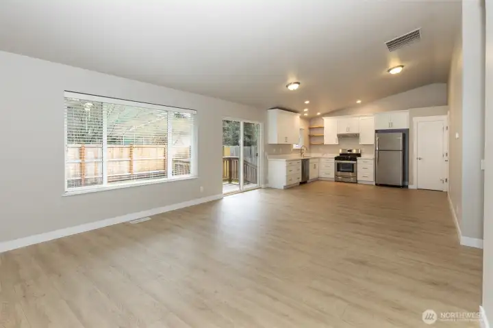 Another view of the living space - A