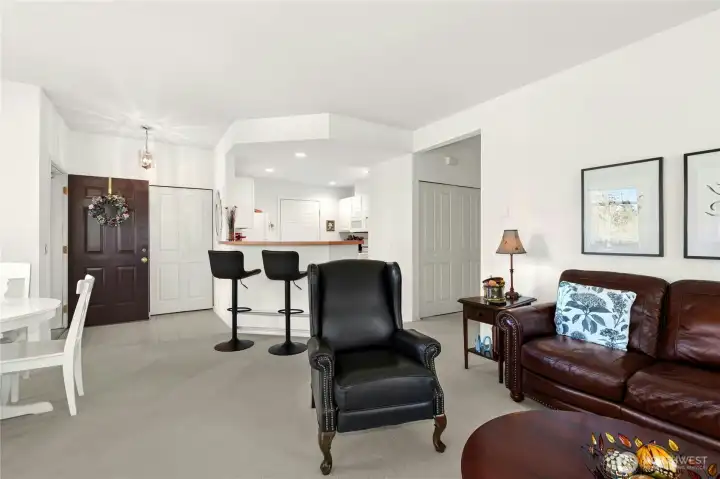 Warm and inviting atmosphere with abundant natural light