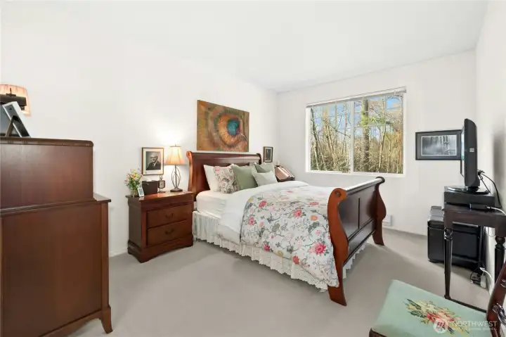 Peaceful retreat with calming natural light