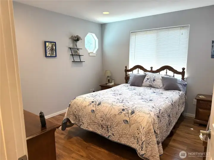 Primary bedrooms. Note the portal windows.