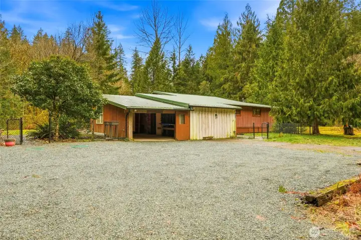 Taken from the spacious U shaped Driveway.