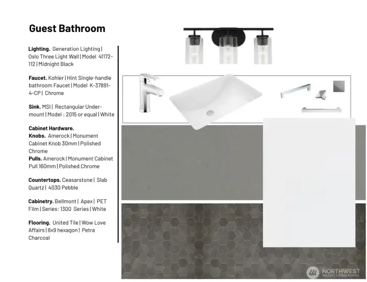 Guest Bathroom Vanity