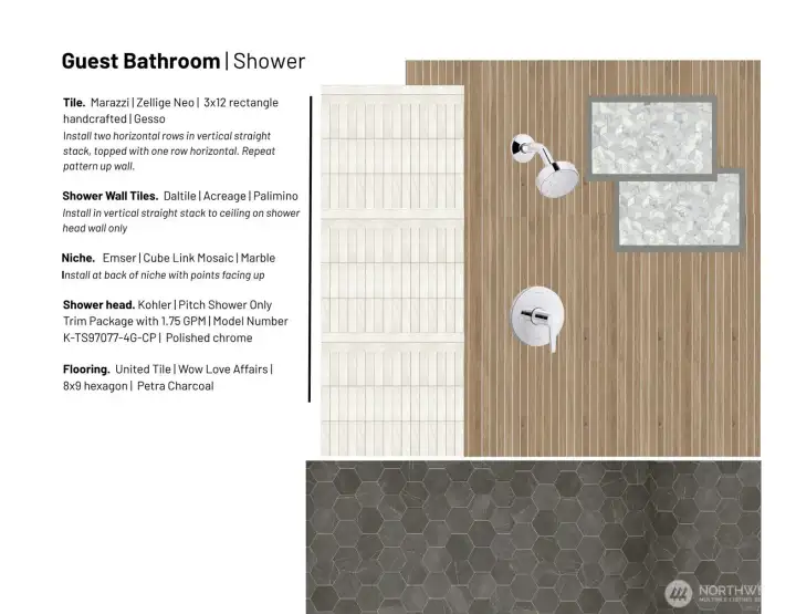 Guest Bathroom Shower