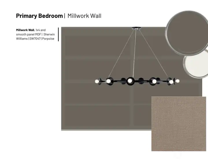 Primary Suite Millwork Wall