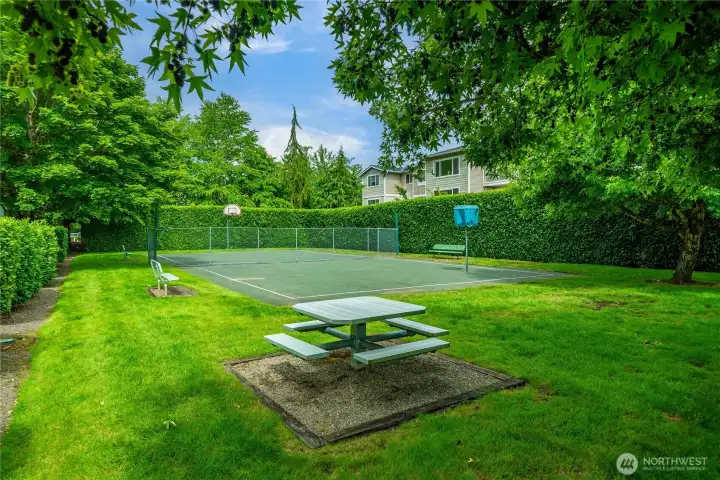 Community park and athletic court