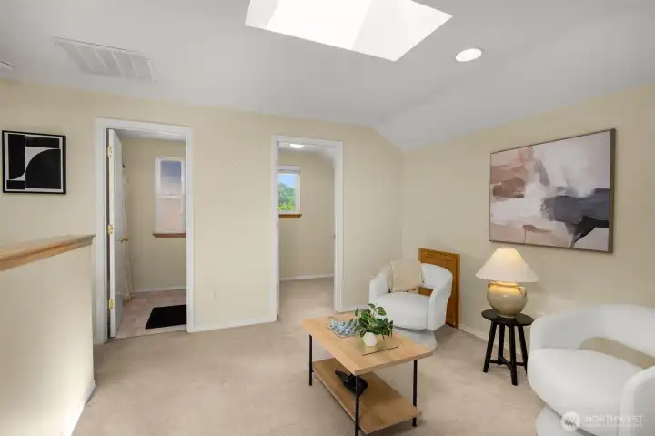 Flex space can be used for working from home, hobbies, or crafts