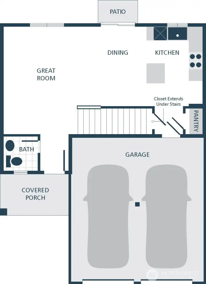 Image is a Rendering! Photographs are for illustrative purposes only. Features, finishes, interior/exterior colors, landscaping and floorplan shown may vary from actual homes built