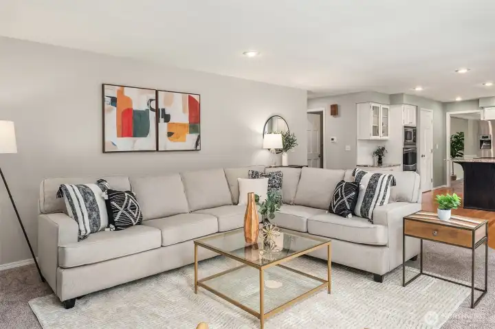 Family Room - Open to the Chef's Kitchen