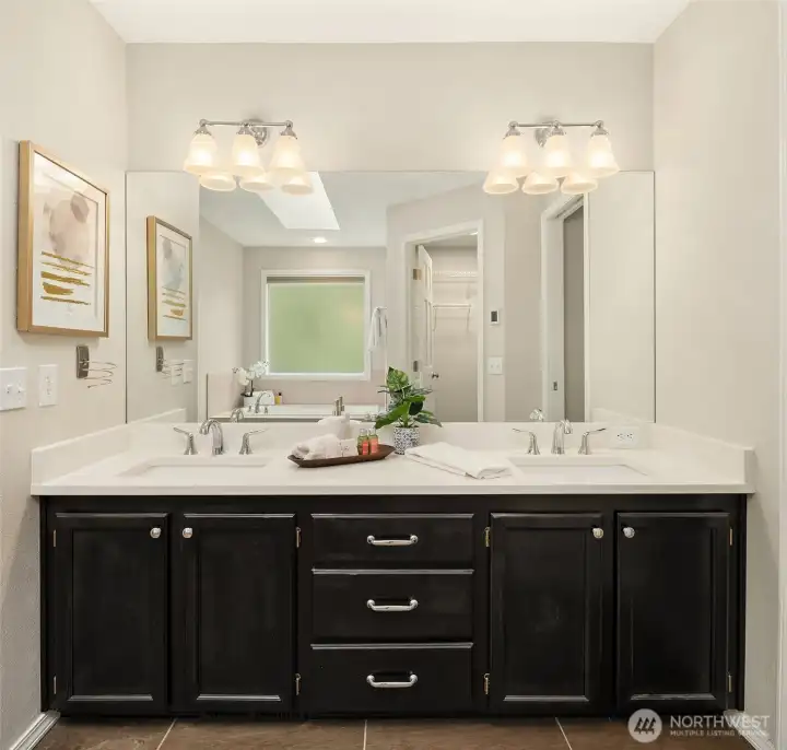 Primary with Double Vanity
