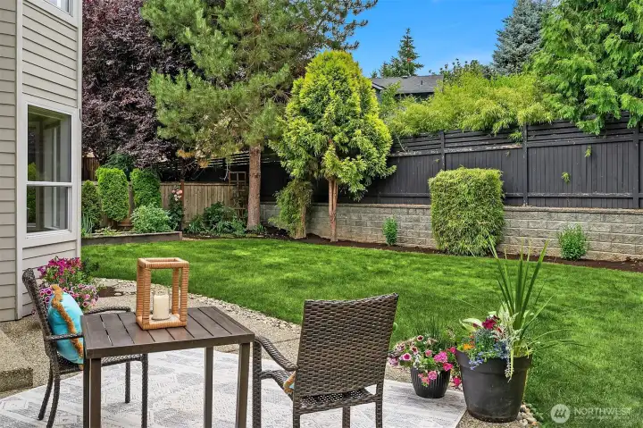 Fully Fenced Backyard - Garden Spaces