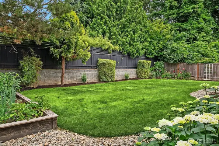 Fully Fenced Backyard - Private & Serene