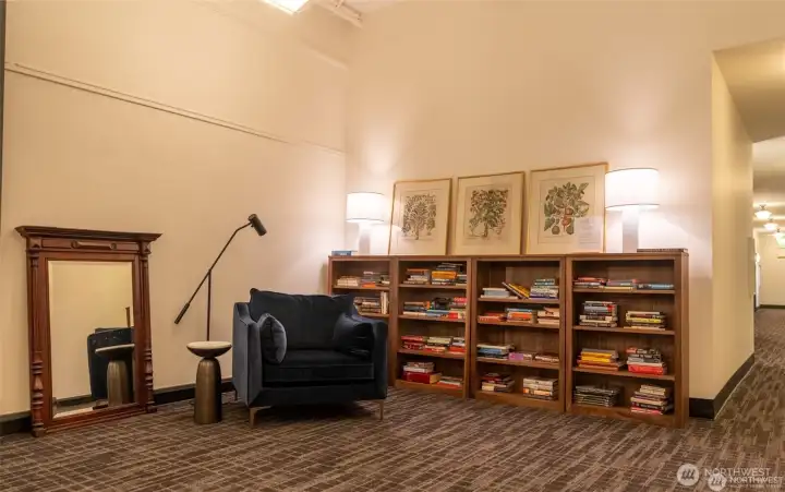 Free Library on 4th Floor